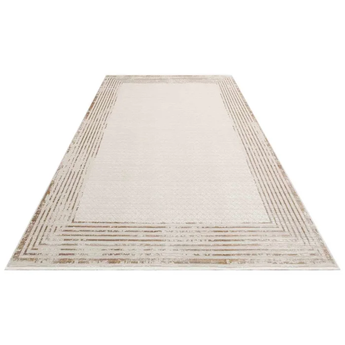 MAHAL HALI 0010 Art Deco Desenli Yüksek Kalite Sık Dokuma Salon Halısı