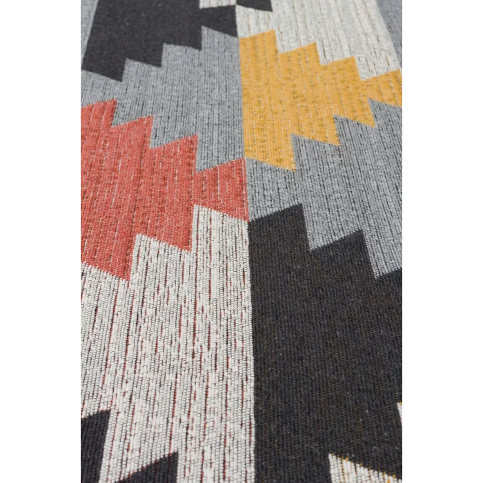 Arya Ar 20 Multy %100 Geri Dönüşümlü Pamuktan Çift Taraflı Yıkanabilir Modern Dekoratif Kilim