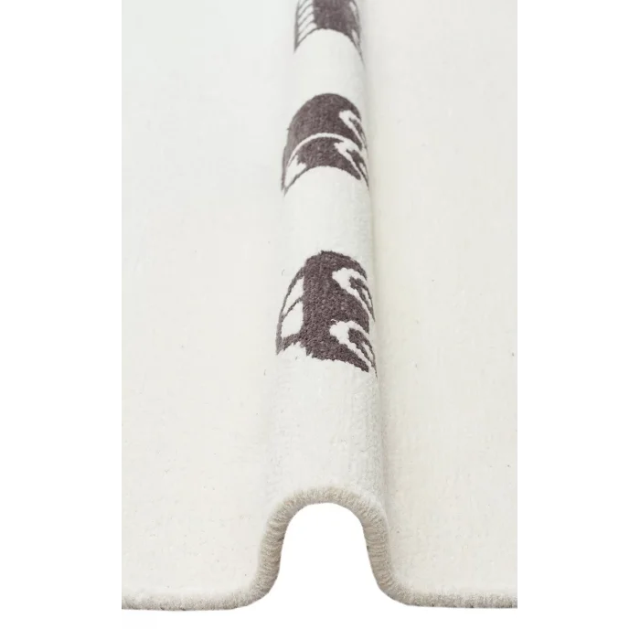 MIA COTTON HALI 0002 Yıkanabilir Çift Taraflı Pofuduk Dokuma Pamuk Kilim