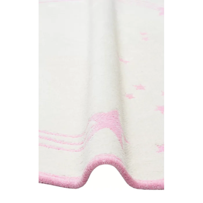 MIA COTTON HALI 0009 Yıkanabilir Çift Taraflı Pofuduk Dokuma Pamuk Kilim