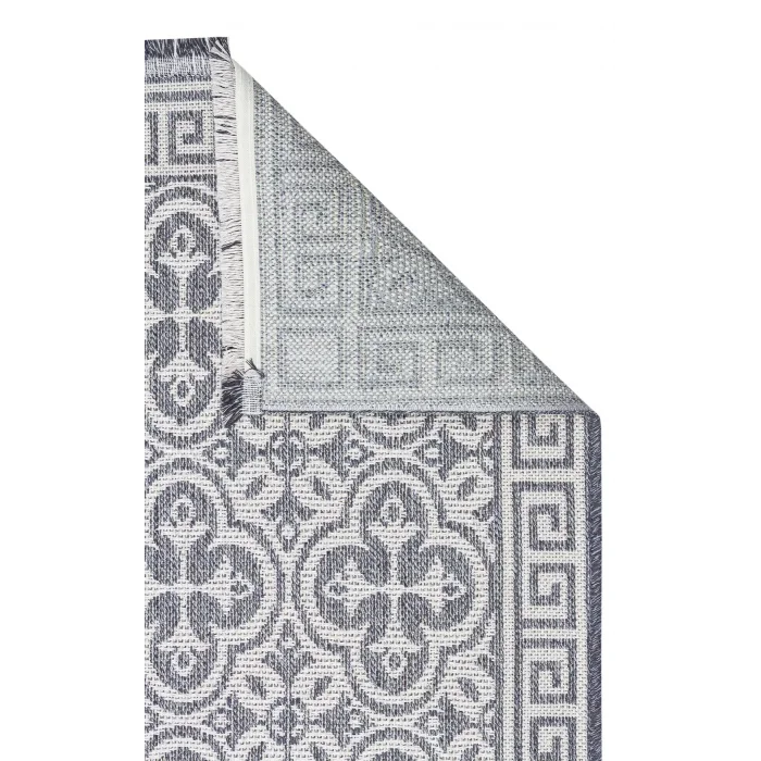 PANAMA KILIM 0017 Natural Yıkanabilir Kaymaz Tabanlı Tok Dokuma Kilim