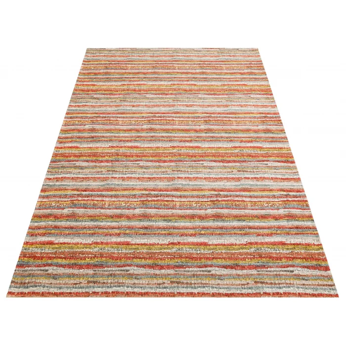 Brooklyn Brk 12 Multy Hasır Görünümlü Kaymaz Renkli Dokuma Modern Kilim