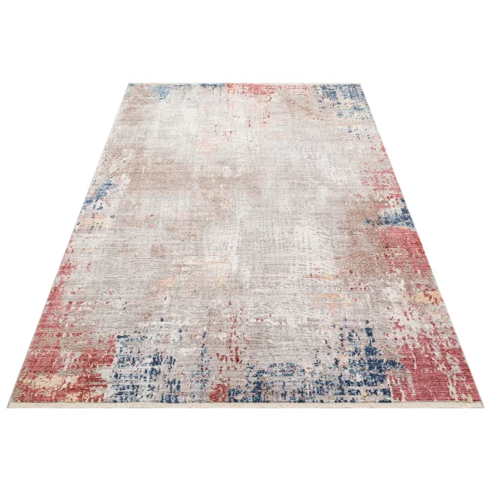 ALTAY HALI 0110 Yumuşak Tuşeli Etnik Desenlere Sahip Makine Halısı