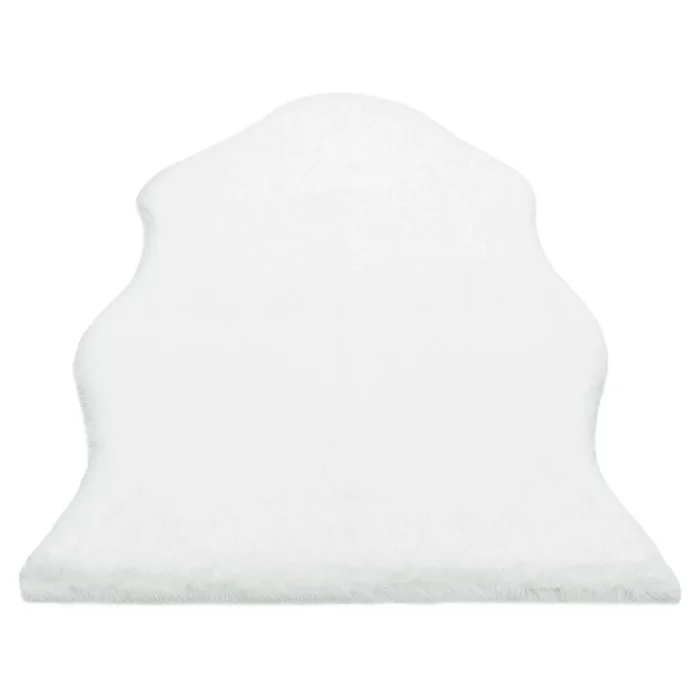 MOLLIS POST 0673 Yumuşak Dokulu Uzun Tüylü Yıkanabilir Tavşan Postu