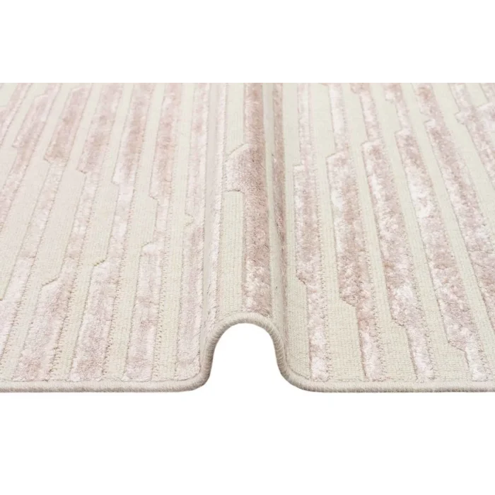 ZENITH DYED HALI 0024 Yüksek Alçak Dokulu Naturel Yün ve Viskon Modern Dokuma Halı