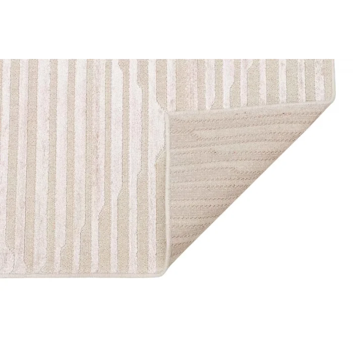 ZENITH DYED HALI 0024 Yüksek Alçak Dokulu Naturel Yün ve Viskon Modern Dokuma Halı