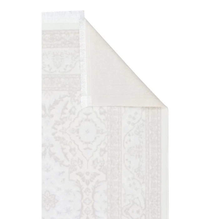 SATEEN HALI 0490 Hav Toz Vermez Yıkanabilir Kaymaz İnce Dokuma Modern Halı