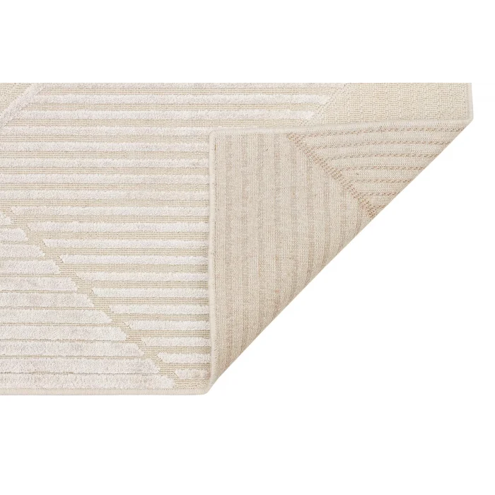 ZENITH DYED HALI 0006 Yüksek Alçak Dokulu Naturel Yün ve Viskon Modern Dokuma Halı