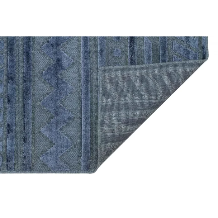 ZENITH DYED HALI 0108 Yüksek Alçak Dokulu Naturel Yün ve Viskon Modern Dokuma Halı