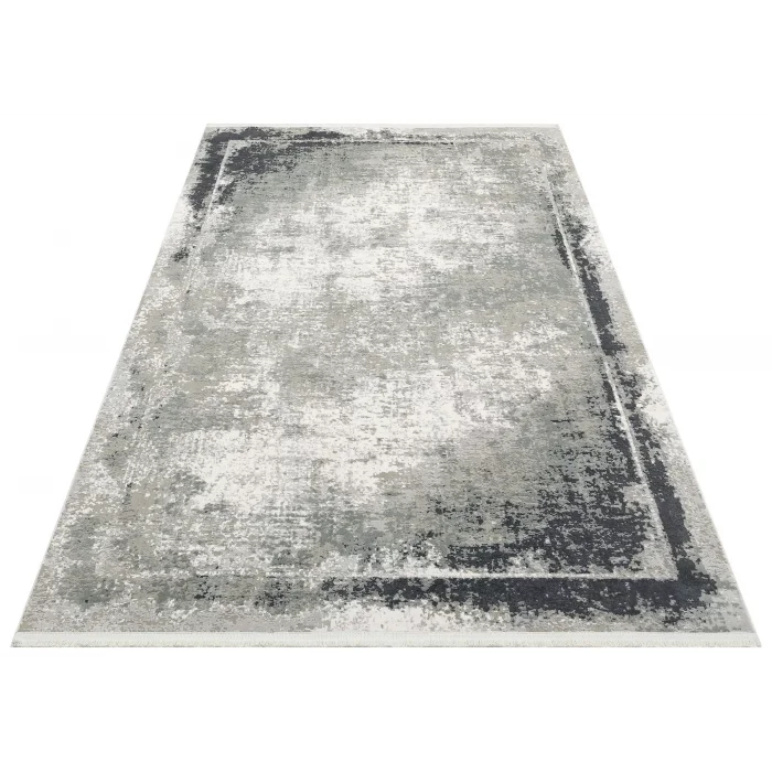 VERONA HALI 0580 Kolay Kullanımlı Yumuşak İpeksi Tuşeli Modern İnce Makine Halısı