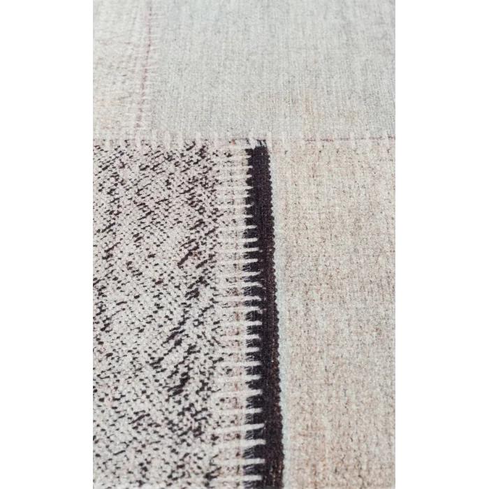 Ruby RB 13 Natural Black Yıkanabilir Kolay Kullanımlı Modern ve Geleneksel Desenlere Sahip Renkli Kilim