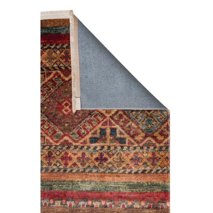 Antique ATK 05 Multy Yıkanabilir Modern Ve Etnik Desenli Kaymaz Tabanlı Makine Halısı