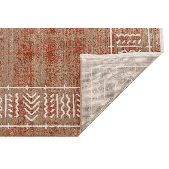 NOMAD HALI 0008 Moroccon ve Etnik Desenli Hav Toz Vermez İnce Dokuma Halı