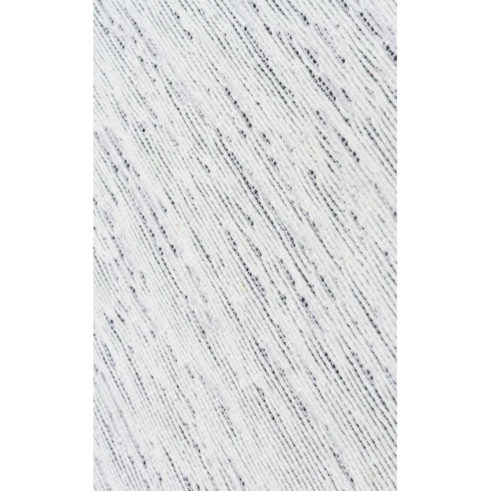 Arya Ar 22 White Black %100 Geri Dönüşümlü Pamuktan Çift Taraflı Yıkanabilir Modern Dekoratif Kilim