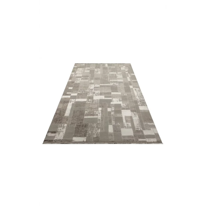 TORINO HALI 0066 Sık Dokuma Dökümlü Yere Oturan Hav Toz Vermez Yıkanabilir Kaymaz Tabanlı Modern Halı