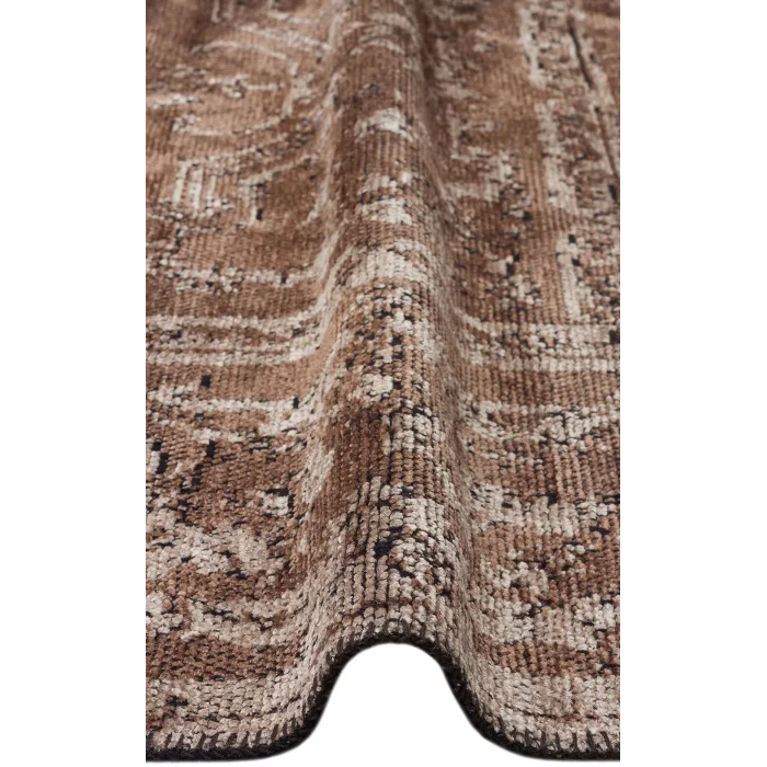 TRIBAL HALI 0223 Vintage Desenli Modern İnce Dokuma Halı