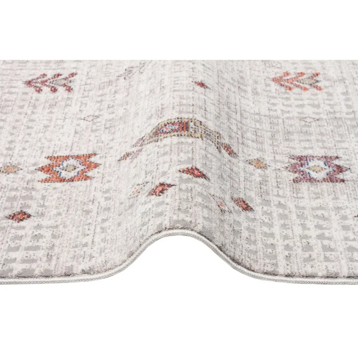 ALTAY HALI 0102 Yumuşak Tuşeli Etnik Desenlere Sahip Makine Halısı