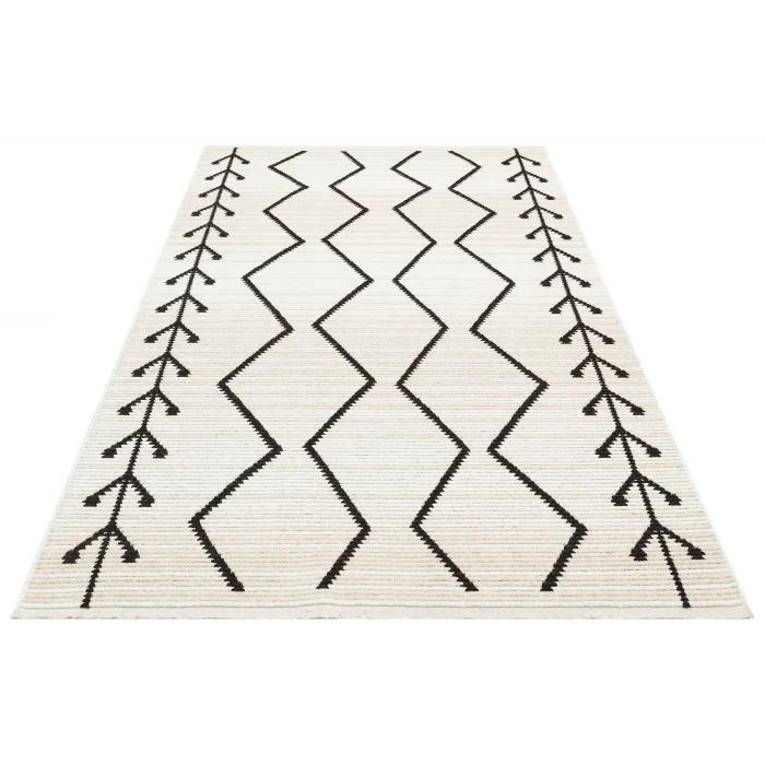 ZUMA HALI 0012 Hav Toz Vermez Modern Otantik Desenli Makine Halısı