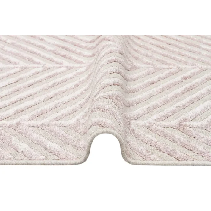 ZENITH DYED HALI 0069 Yüksek Alçak Dokulu Naturel Yün ve Viskon Modern Dokuma Halı