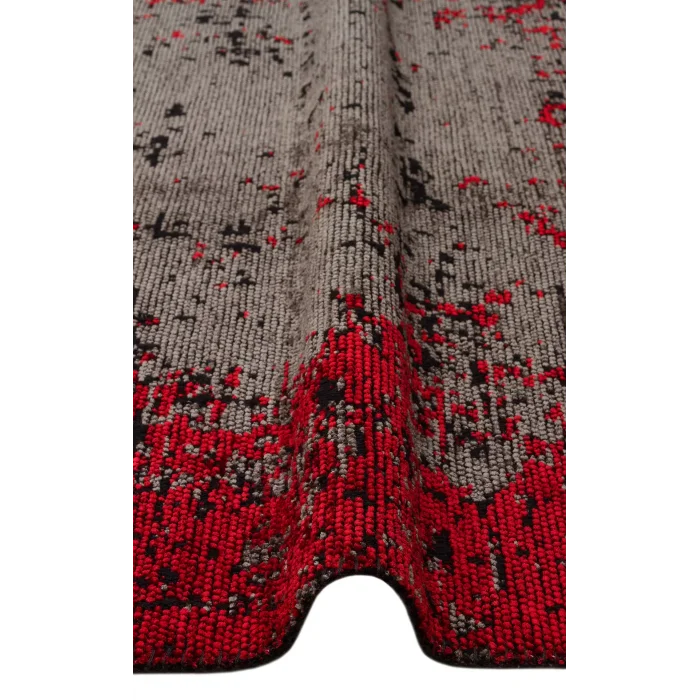 TRIBAL HALI 0176 Vintage Desenli Modern İnce Dokuma Halı