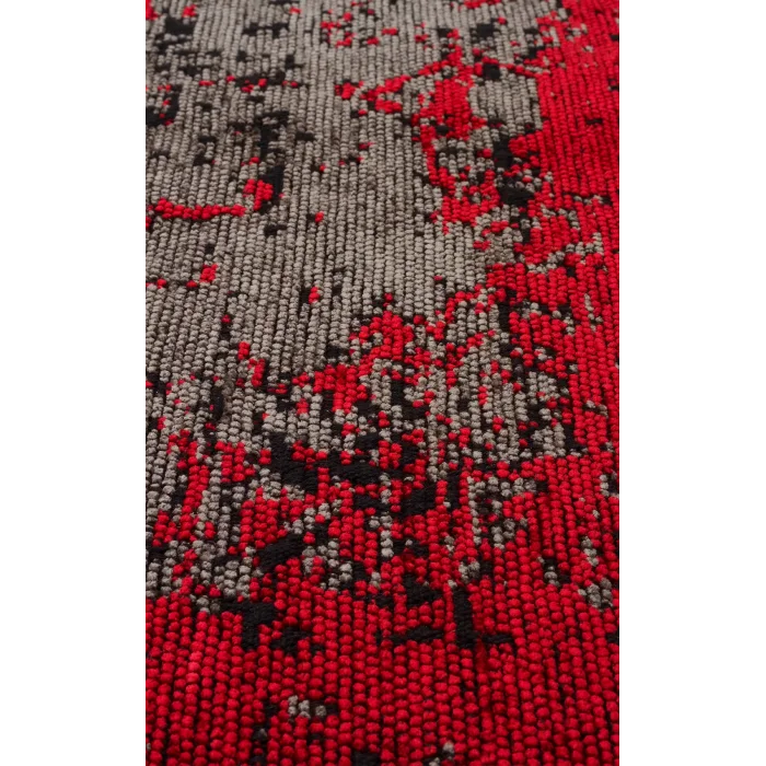 TRIBAL HALI 0176 Vintage Desenli Modern İnce Dokuma Halı