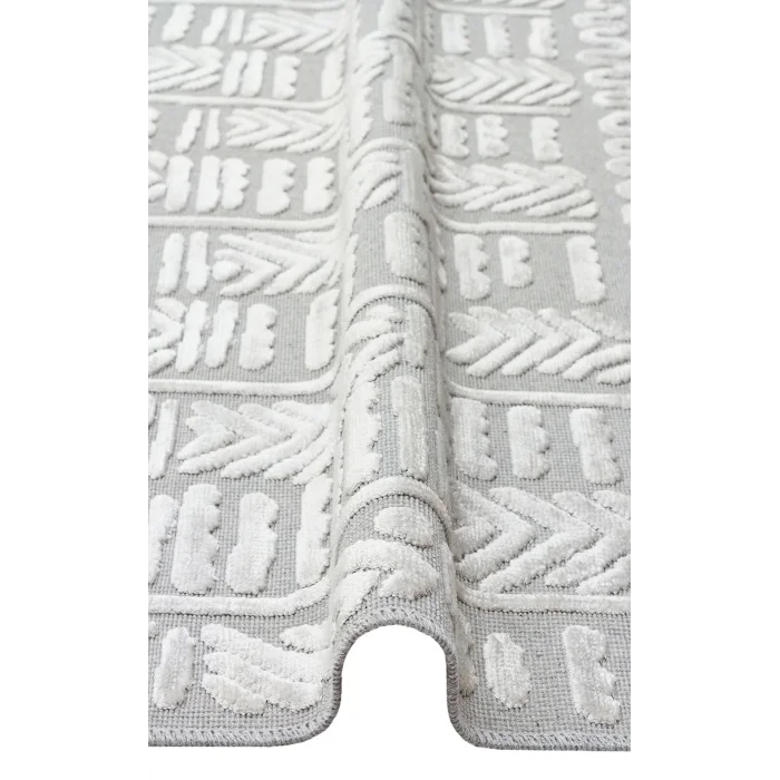 CENOVA HALI 0003 Yüksek Alçak Yumuşak Dokulu Modern Dokuma Halı