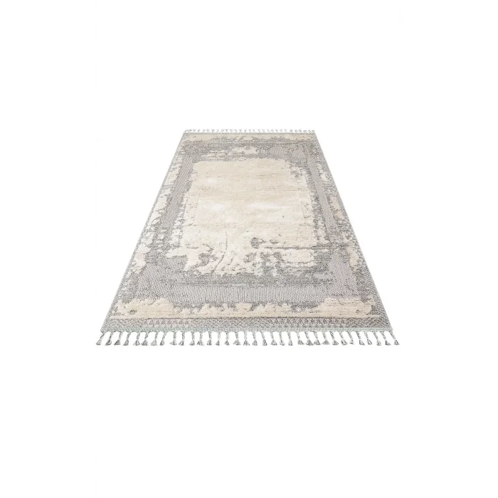 SYDNEY HALI 0004 Hav Toz Vermez Modern Bukleli Makine Halısı