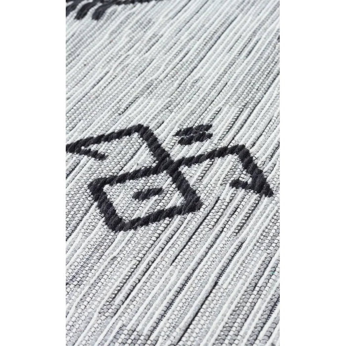 TRIBAL HALI 0154 Vintage Desenli Modern İnce Dokuma Halı