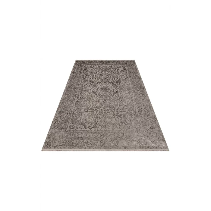 TORINO HALI 0012 Sık Dokuma Dökümlü Yere Oturan Hav Toz Vermez Yıkanabilir Kaymaz Tabanlı Modern Halı