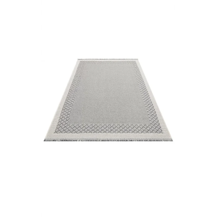 PANAMA KILIM 0007 Natural Yıkanabilir Kaymaz Tabanlı Tok Dokuma Kilim