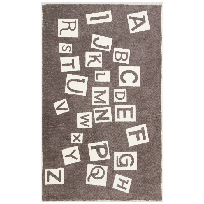 MIA COTTON HALI 0013 Yıkanabilir Çift Taraflı Pofuduk Dokuma Pamuk Kilim