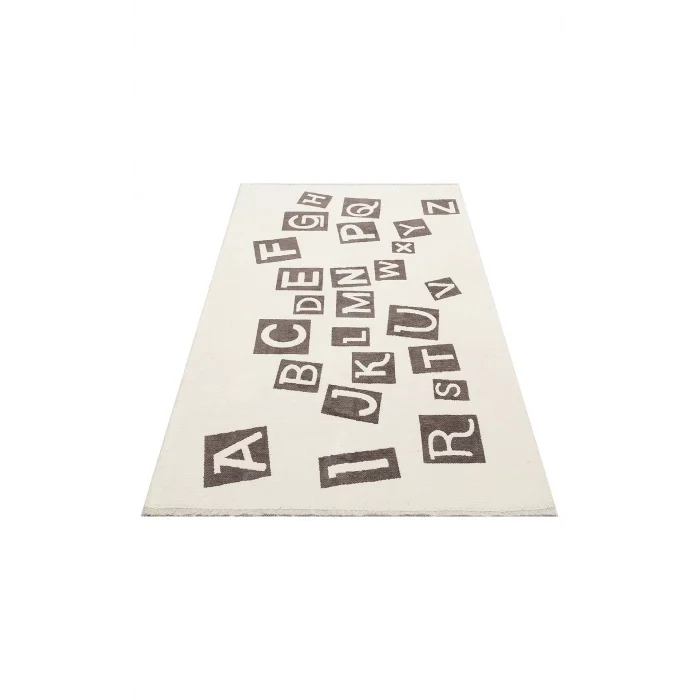 MIA COTTON HALI 0013 Yıkanabilir Çift Taraflı Pofuduk Dokuma Pamuk Kilim