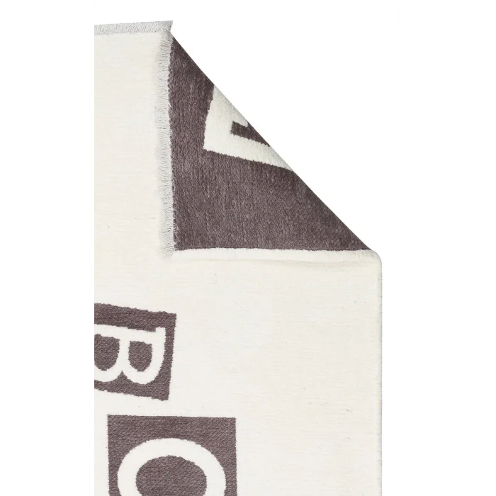 MIA COTTON HALI 0013 Yıkanabilir Çift Taraflı Pofuduk Dokuma Pamuk Kilim