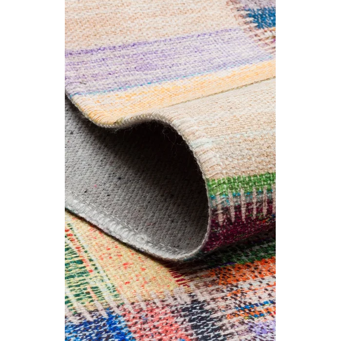 Ruby RB 15 Multy Yıkanabilir Kolay Kullanımlı Modern ve Geleneksel Desenlere Sahip Renkli Kilim