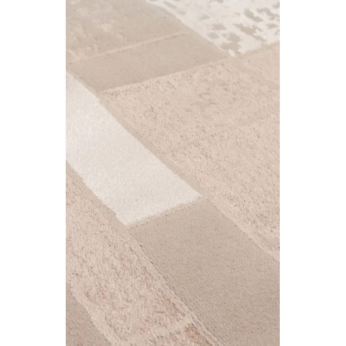 TORINO HALI 0065 Sık Dokuma Dökümlü Yere Oturan Hav Toz Vermez Yıkanabilir Kaymaz Tabanlı Modern Halı