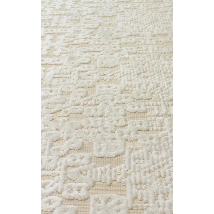 CENOVA HALI 0018 Yüksek Alçak Yumuşak Dokulu Modern Dokuma Halı