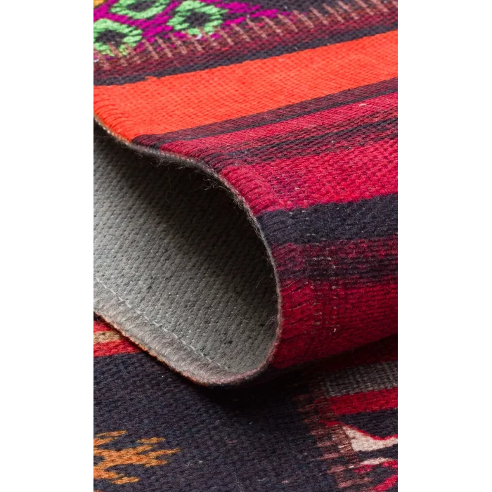 Ruby RB 14 Black Terra Yıkanabilir Kolay Kullanımlı Modern ve Geleneksel Desenlere Sahip Renkli Kilim