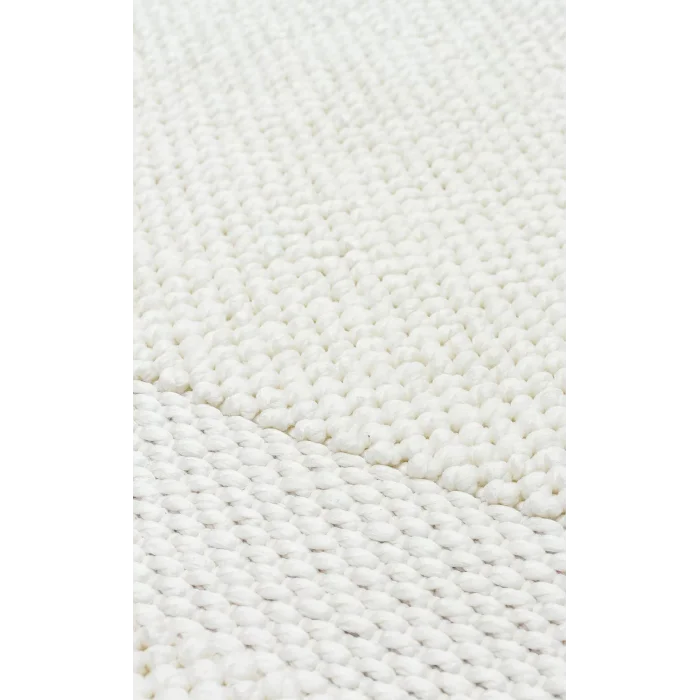 Cozy CZY 05 Cream Hav Toz Vermez Modern Örgü Dokuma Makine Halısı