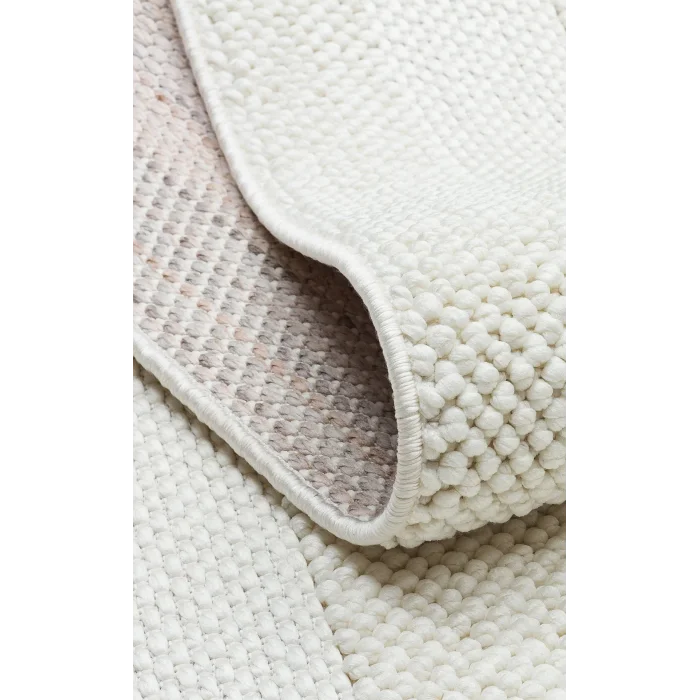 Cozy CZY 05 Cream Hav Toz Vermez Modern Örgü Dokuma Makine Halısı