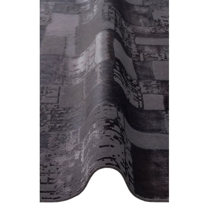 TORINO HALI 0091 Sık Dokuma Dökümlü Yere Oturan Hav Toz Vermez Yıkanabilir Kaymaz Tabanlı Modern Halı