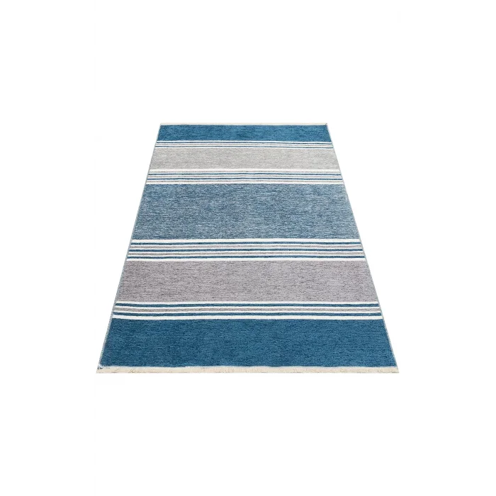 NOA KILIM 0309 Hav Toz Vermez Yıkanabilir Çift Taraflı İnce Modern İskandinav Kilim