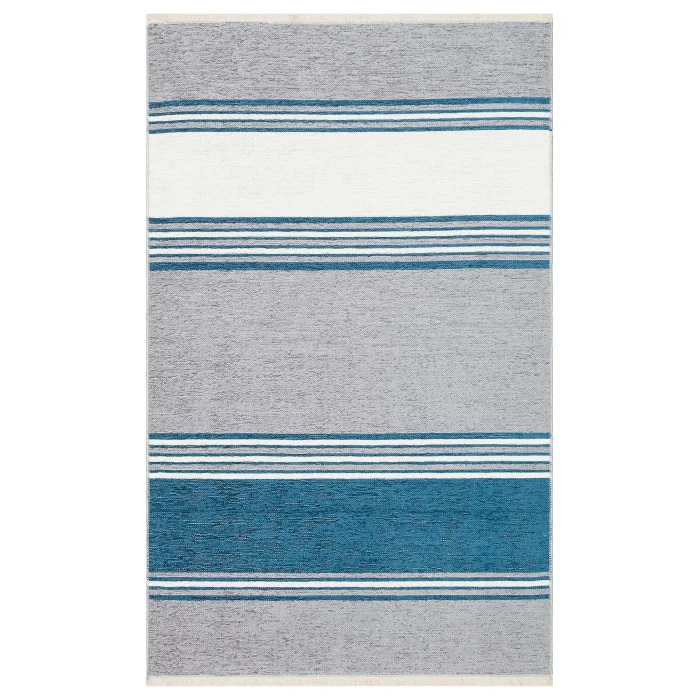 NOA KILIM 0309 Hav Toz Vermez Yıkanabilir Çift Taraflı İnce Modern İskandinav Kilim