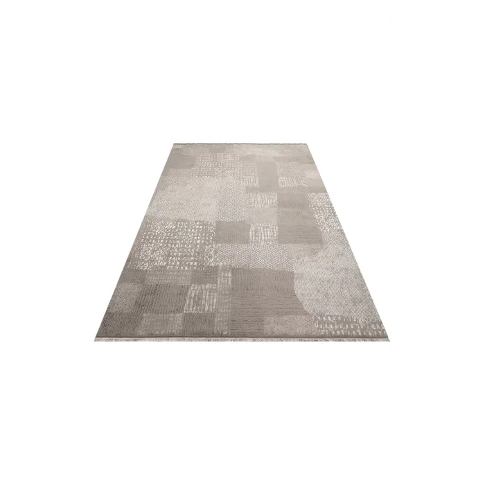 TORINO HALI 0036 Sık Dokuma Dökümlü Yere Oturan Hav Toz Vermez Yıkanabilir Kaymaz Tabanlı Modern Halı