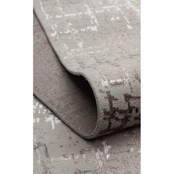 TORINO HALI 0054 Sık Dokuma Dökümlü Yere Oturan Hav Toz Vermez Yıkanabilir Kaymaz Tabanlı Modern Halı