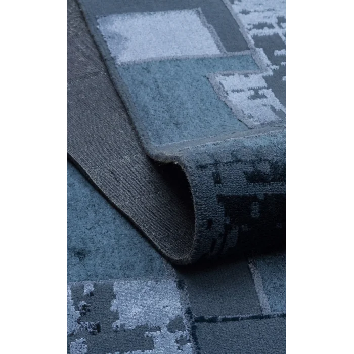 TORINO HALI 0068 Sık Dokuma Dökümlü Yere Oturan Hav Toz Vermez Yıkanabilir Kaymaz Tabanlı Modern Halı