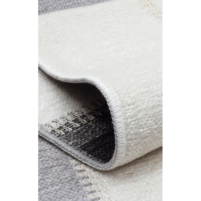 NOA KILIM 0317 Hav Toz Vermez Yıkanabilir Çift Taraflı İnce Modern İskandinav Kilim