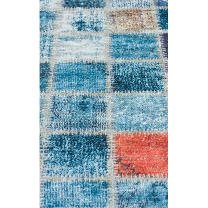 SIESTA NEO 0012 Otantik Geleneksel Desenli Yıkanabilir Renkli Baskı Kilim