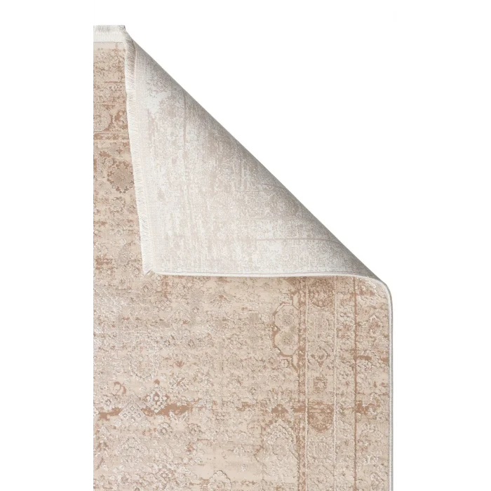 FRESCO HALI 0739 Yüksek Alçak Dokulu Özel Işıltılı Yüksek Kaliteli Sık Dokuma Modern Salon Halısı