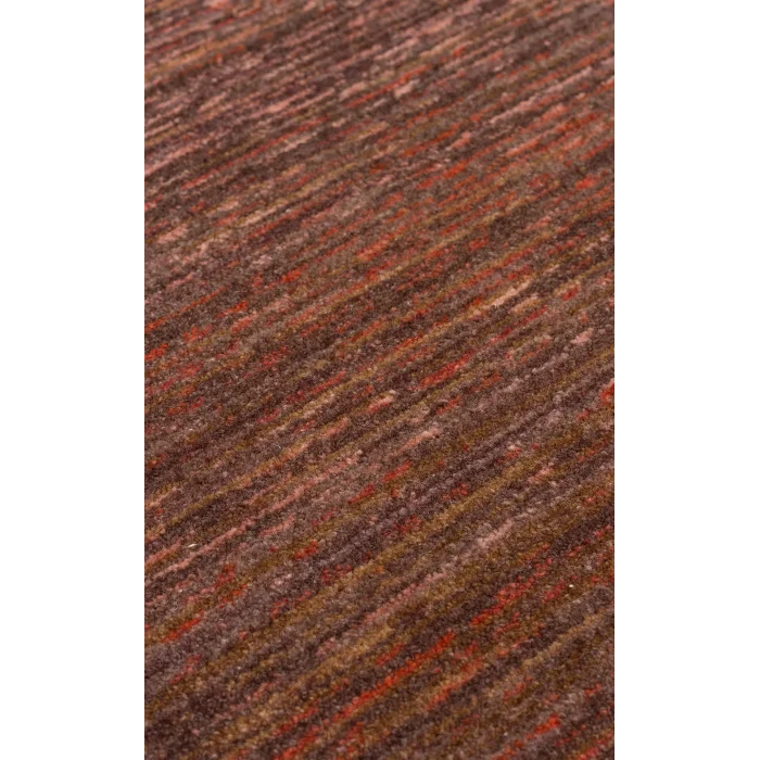 PIETRA HALI 0073 Sıcak Renk Tonlu Etnik Desenli Yumuşak Dokulu Makine Halısı