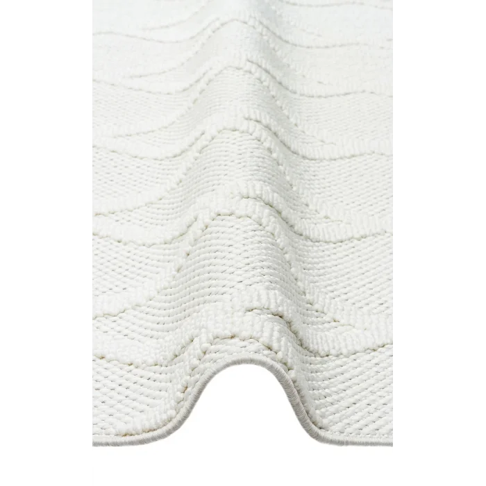 Cozy CZY 04 Cream Hav Toz Vermez Modern Örgü Dokuma Makine Halısı